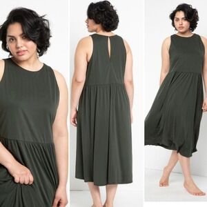 Eloquii Racerback Knit Dress Size 14